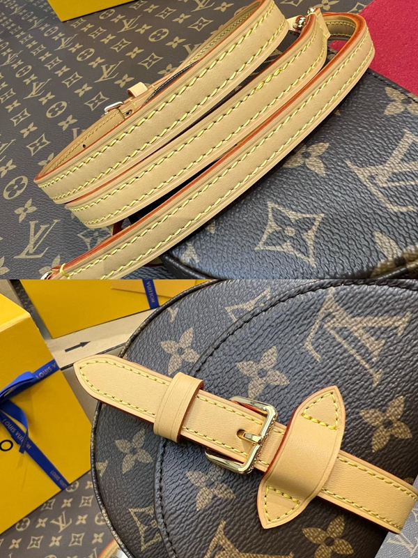 ルイヴィトンバッグ素材ディテール